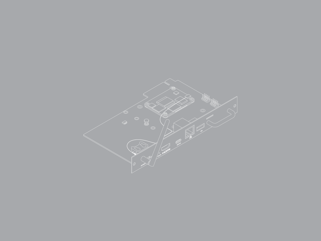 已安装天线的 SDM